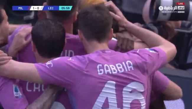 اهداف مباراة ميلان وليتشي 3 0 الدوري الايطالي