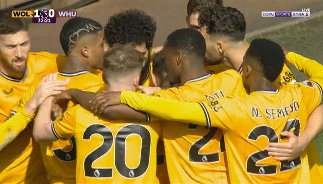 اهداف مباراة وست هام وولفرهامبتون 2 1 الدوري الانجليزي