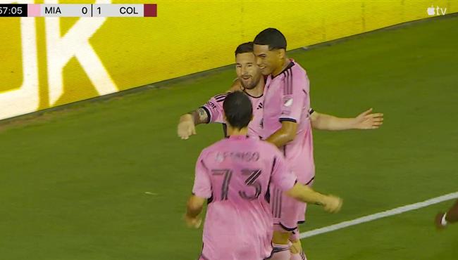 اهداف مباراة انتر ميامي وكولورادو رابيدز 2 2 الدوري الامريكي