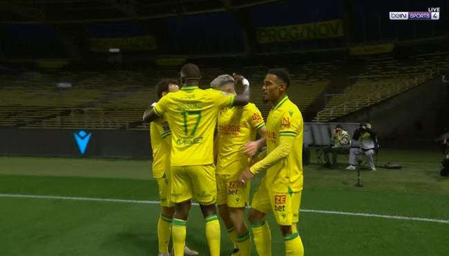 اهداف مباراة نانت وليون 1 3 الدوري الفرنسي