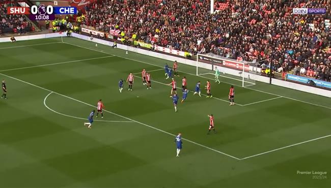 اهداف مباراة تشيلسي وشيفيلد يونايتد 2 2 الدوري الانجليزي