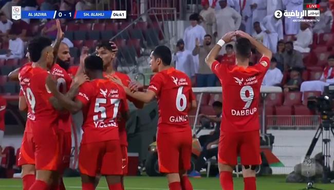 اهداف مباراة شباب الاهلي والجزيرة 3 2 الدوري الاماراتي