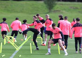 غياب ثنائي دفاع مانشستر سيتي عن التدريب الأخير قبل مواجهة ريال مدريد