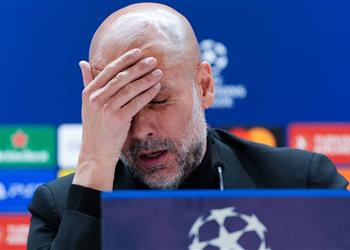 جوارديولا يتفاجأ بإغلاق سقف سانتياجو بيرنابيو لأول مرة تحدث في مسيرتي