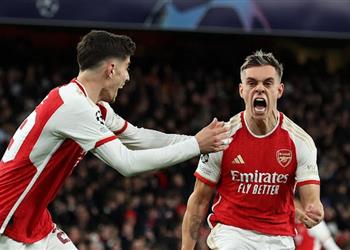 فيديو تروسارد يسجل هدف آرسنال الثاني أمام بايرن ميونخ