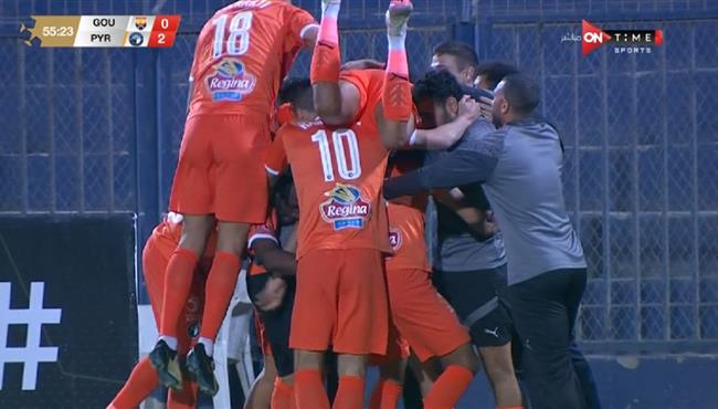 اهداف مباراة بيراميدز والجونة 4 0 الدوري المصري
