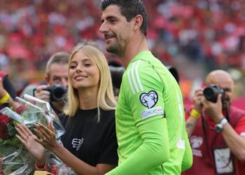 مدرب بلجيكا ي علن موقفه النهائي من مشاركة كورتوا في كأس أمم أوروبا 2024