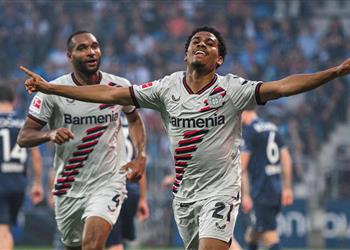 رقم إعجازي ليفركوزن يواصل انفجاره ويذل بوخوم بخماسية في الدوري الألماني