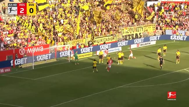 اهداف مباراة بوروسيا دورتموند وماينز (0-3) الدوري الالماني