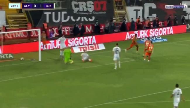 هدف احمد حسن كوكا في مرمي بشكتاش بالدوري التركي