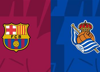 موعد والقناة الناقلة لمباراة برشلونة وريال سوسيداد اليوم في الدوري الإسباني والمعلق