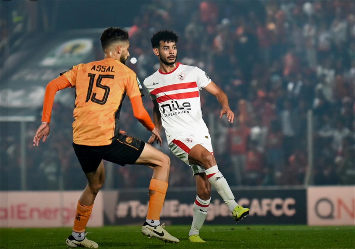 نبيل عماد دونجا لاعب الزمالك