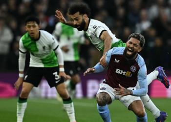 تقييم محمد صلاح في مباراة ليفربول وأستون فيلا بـ الدوري الإنجليزي
