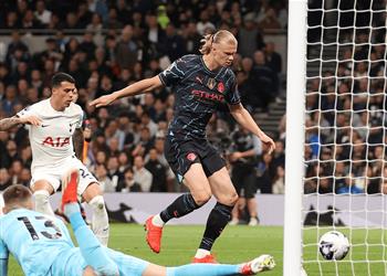 ترتيب هدافي الدوري الإنجليزي بعد ثنائية هالاند أمام توتنهام