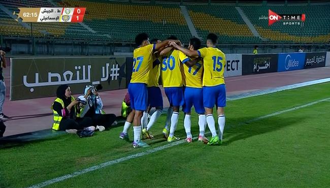 اهداف مباراة الاسماعيلي وطلائع الجيش (1-1) الدوري المصري