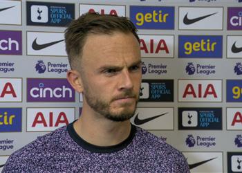 ماديسون بعد خسارة توتنهام أمام مانشستر سيتي لست ساذج ا ولعبنا الجيد لم يمنحنا أي نقاط