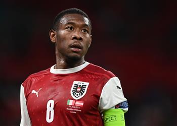 بسبب الرباط الصليبي ألابا يوافق على منصب جديد في منتخب النمسا بـ يورو 2024