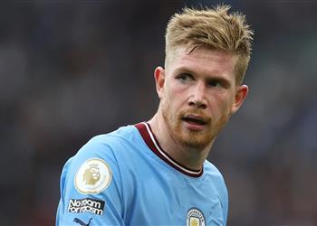 جوارديولا يثير الشكوك حول جاهزية دي بروين لمباراة وست هام