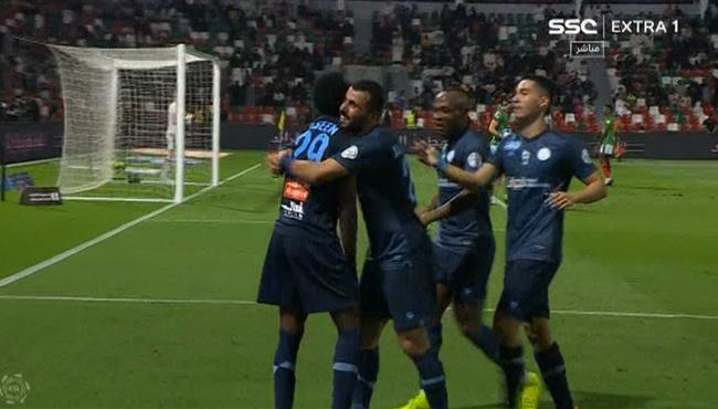 اهداف مباراة الاتفاق والاخدود 1 1 الدوري السعودي