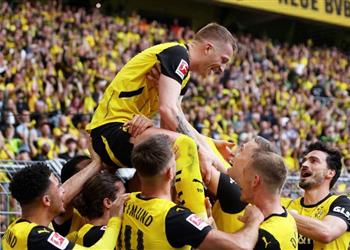 ليلة وداع ماركو رويس بوروسيا دورتموند يستعد لـ ريال مدريد برباعية أمام دارمشتات