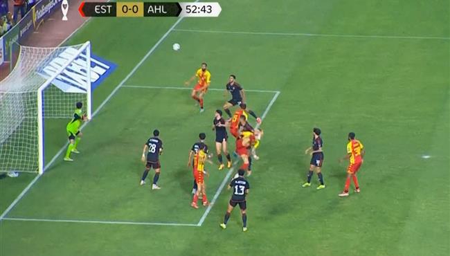 لاعب الترجي يهدر فرصه هدف امام الاهلي في نهائي دوري ابطال افريقيا