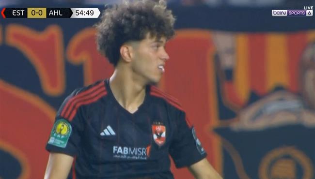 امام عاشور يهدر فرصه هدف امام الترجي في نهائي دوري ابطال افريقيا