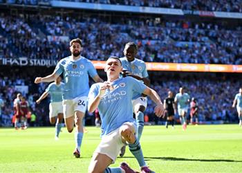 رسمي ا مانشستر سيتي بطل الدوري الإنجليزي 2023 24