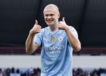 هالاند يفوز بجائزة هداف الدوري الإنجليزي 2023 2024