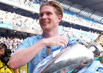 دي بروين هذا اللقب الأكثر تميز ا بالنسبة لي وكانت معركة صعبة مع ليفربول وآرسنال