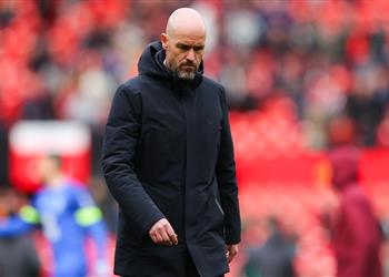 تين هاج يثير الشكوك بشأن جاهزية ثنائي مانشستر يونايتد لمواجهة كريستال بالاس