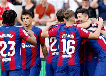 فيديو تصرف خماسي برشلونة بعد مواجهة رايو فاييكانو يثير الشكوك حول اقتراب رحيلهم