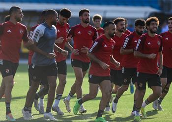 مران الأهلي كولر يجتمع باللاعبين وتقسيمة قوية استعداد ا لمواجهة الترجي