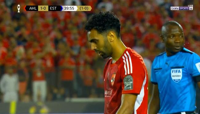 حسين الشحات يهدر هدف محقق امام الترجي بنهائي دوري ابطال افريقيا