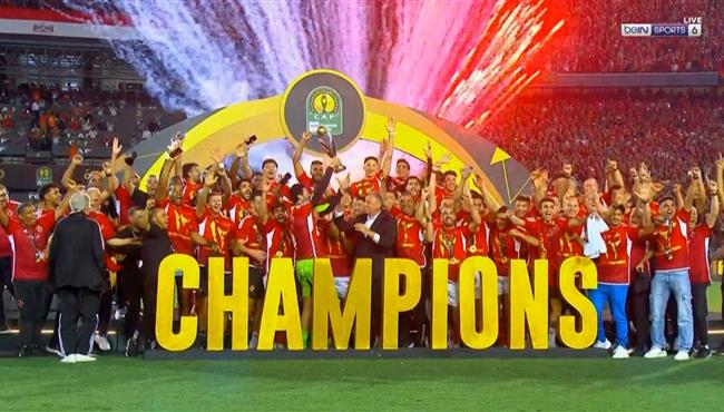 مراسم تتويج الاهلي بطلا لـ دوري ابطال افريقيا 2024
