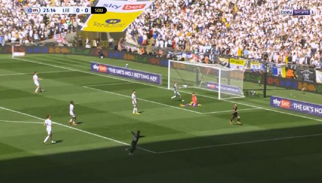 هدف فوز ساوثهاميتون علي ليدز يونايتد 1 0 نهائي دوري البطولة الإنجليزية