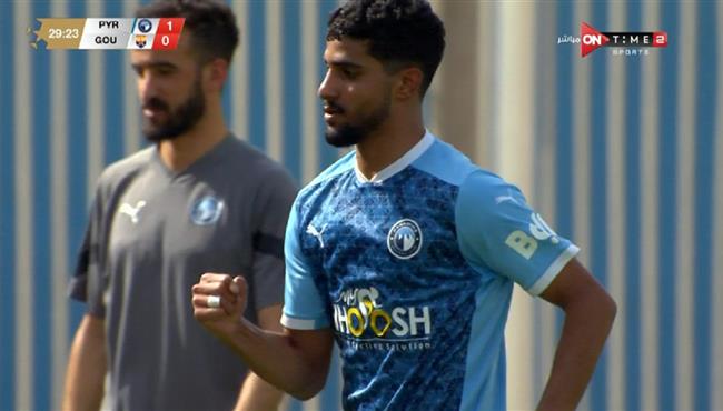 هدف ابراهيم عادل في مرمي الجونة بالدوري المصري