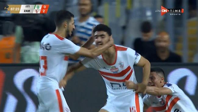 هدف زياد كمال الملغي امام الاتحاد السكندري