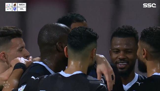 اهداف مباراة الهلال والوحدة 2 1 الدوري السعودي