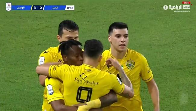 اهداف مباراة العين والوصل 2 4 الدوري الاماراتي