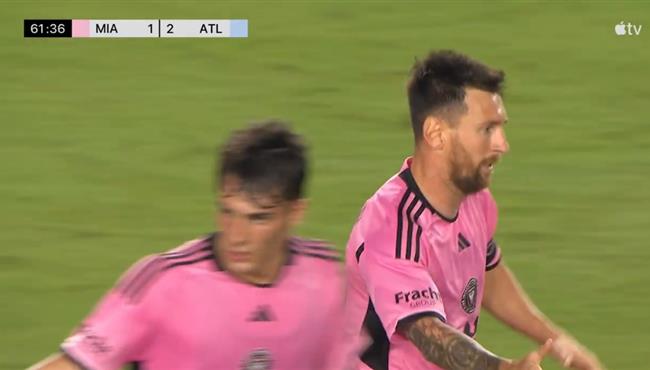 هدف ميسي الرائع في مرمي اتالانتا يونايتد بالدوري الامريكي