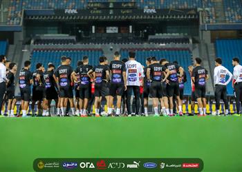 مران منتخب مصر تدريبات تأهيلية لفتوح ووزير الرياضة يوجه رسالة للاعبين