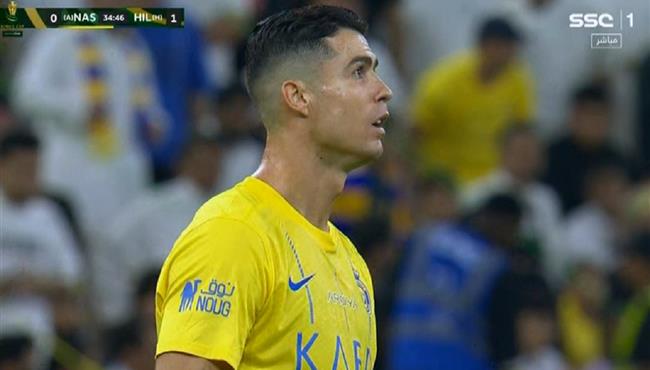 تصدي ياسين بونو يحرم رونالدو من تسجيل هدف بكأس خادم الحرمين