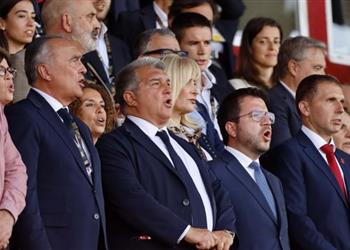 فيديو موندو ديبورتيفو توضح رد فعل غاضب لـ خوان لابورتا من هزيمة برشلونة أمام جيرونا