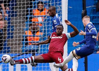 فيديو تشيلسي يدك شباك وست هام بخماسية في الدوري الإنجليزي