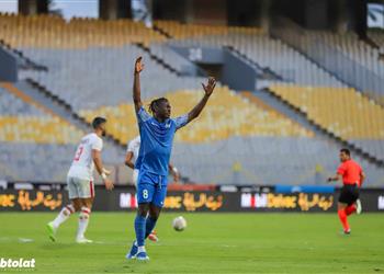 فيديو أبو بكر ليادي ي سجل هدف سموحة الأول أمام الزمالك