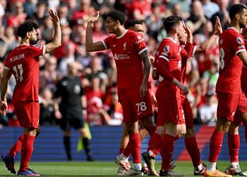 سلوت أغلقت مباراة ليفربول وتوتنهام بعد هدف محمد صلاح