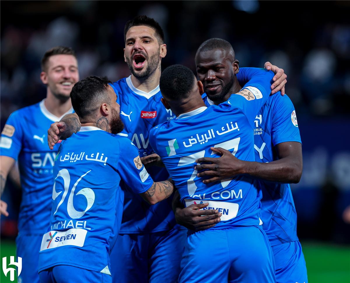 لاعبو الهلال السعودي