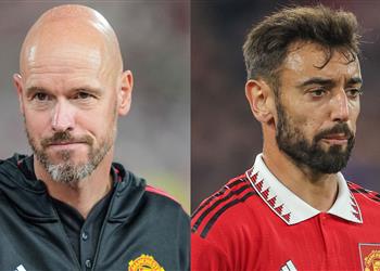 تين هاج يوضح موقفه من رحيل برونو فرنانديز عن مانشستر يونايتد