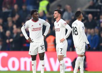 كريستال بالاس ي ذل مانشستر يونايتد برباعية في الدوري الإنجليزي