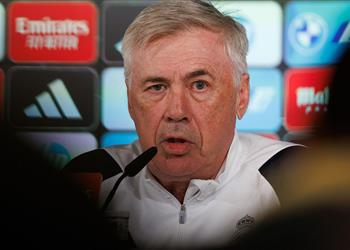 أنشيلوتي يعلن عن حارس ريال مدريد أمام بايرن ميونخ ويصر ح لسنا متفائلين